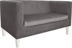 Sofa Monaco : Kolor nogi - Biała, Kolor tkaniny - Kronos22/Poso22, Typ tkaniny - Kronos/Poso, Wysokość nogi - 20 cm