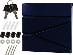 STILISTA Skrzynka ścienna 37 x 36 x 10,5 cm, stal