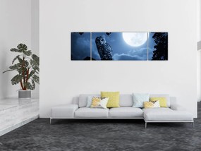 Obraz - Nocna Sowa (170x50 cm)