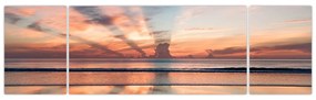 Obraz promieni słonecznych nad plażą Dayton (170x50 cm)