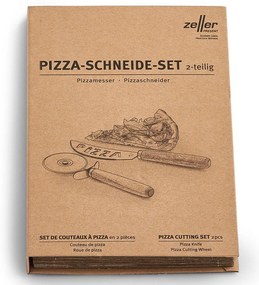 Zestaw profesjonalnych noży do pizzy, radełko do krojenia ciasta.