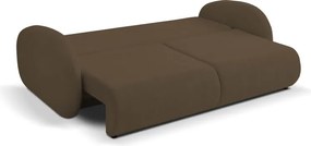 Sofa LOOP z funkcja spania i pojemnikiem BRĄZOWY RAVEN 45