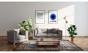 Jasnoszara sofa 235 cm Pomo – Ame Yens