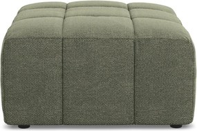 Zielony podnóżek z materiału bouclé Aloha – Makamii