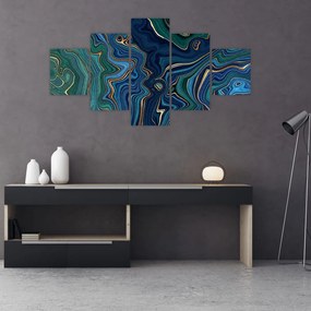 Obraz - Marmur agatowy (125x70 cm)