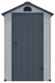 Wiata ogrodowa z szarej żywicy - CESIO - 1,39m²