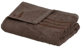 Brązowy bawełniany ręcznik frotte 50x100 cm Simple – Casa Selección