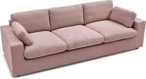Różowa sofa 250 cm Belair – Bobochic Paris