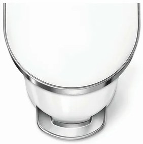 Simplehuman Pojemnik na pedały Slim 45 l, biały