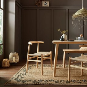 Naturalny dywan z juty 80x150 cm Maisie – Flair Rugs