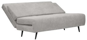 Jasnoszara rozkładana sofa 87 cm Mallory – Støraa