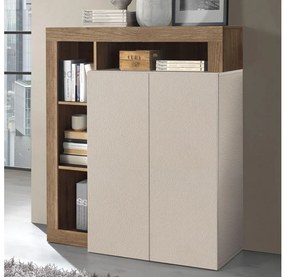 Komoda LENOR kaszmir/dąb