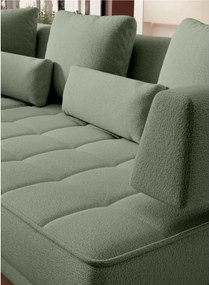 Narożnik GIOTTO L Prawostronnyelektryczna regulacja siedziska tkanina PERFECT HARMONY 39 WERSAL