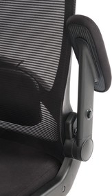 Fotel biurowy Cyborg Halmar do 180 kg, zgodny z normą BHP