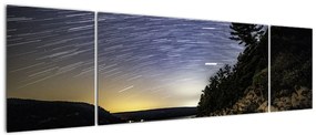 Obraz - niebo podczas zachodu słońca (170x50 cm)