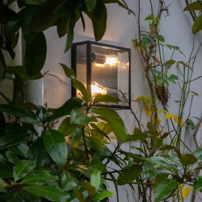 Industrialna lampa sufitowa zewnętrzna czarna 2-światłowa - Rotterdam