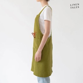 Lniany fartuch Crossback – Linen Tales