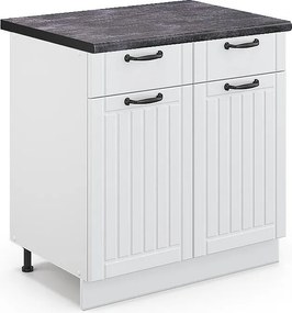 Szafka dolna do kuchni biały domek wiejski 80x60x82 fame-line