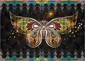 Obraz na szkle - Magiczny motyl (70x50 cm)