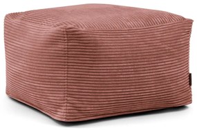 Ceglasty sztruksowy worek do siedzenia Softbox MooG – SLOWDOWN