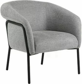 Fotel tapicerowany CLOLVER BREGO szary