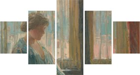 Obraz - Childe Hassam, The New York Window, reprodukcje (125x70 cm)