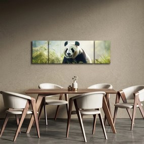 Obraz - Panda (170x50 cm)