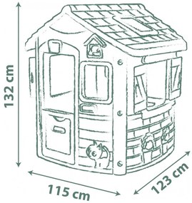 Smoby domek neo jura