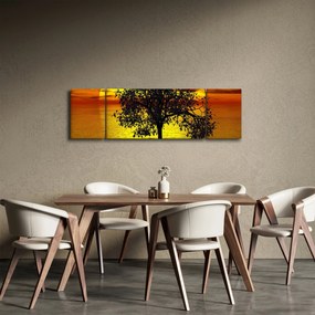 Obraz sylwetki drzewa (170x50 cm)