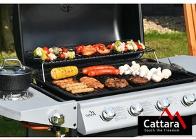 Cattara Grill gazowy na kółkach Master Cheef, 133 x 98 x 51 cm