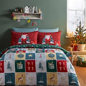 Pościel dwuosobowa 200x200 cm Advent Calendar – Catherine Lansfield