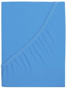 4Home prześcieradło jersey Ideal błękitne, 100 x200 cm, 100 x 200 cm