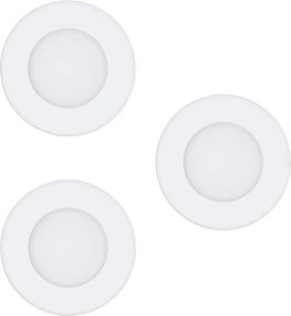 Eglo 97111 - ZESTAW 3x wpuszczanych opraw LED FUEVA-RW 1xLED/2,8W/230V 2700-4000K