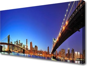 Obraz canvas Stalowa Konstrukcja Metropolii