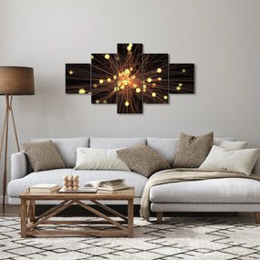 Obraz abstrakcji (125x70 cm)