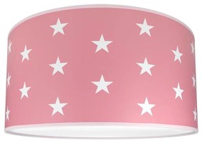 Plafon dziecięcy STARS PINK 2xE27/60W/230V różowa