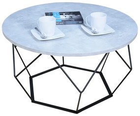 Nowoczesny stolik kawowy beton - Liliana 4X