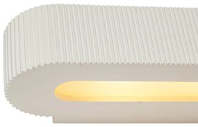 Skandynawski Kinkiet / Lampa scienna beżowy UFO 2-źródła światła - PlasterSkandynawski Oswietlenie wewnetrzne
