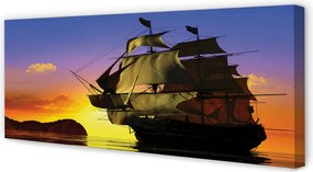 Obraz na płótnie Rejs po Bezkresnym Morzu