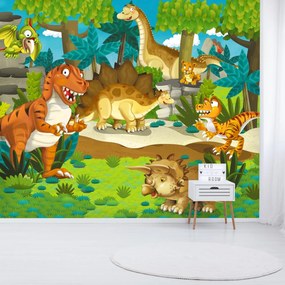 Fototapeta - Dinozaury (196x136 cm)