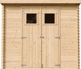 Drewniany domek narzędziowy ogrodowy - M310
