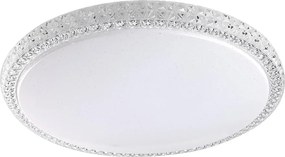 Prezent 71340 - LED ściemnialna lampa sufitowa AMBIA LED/40W/230V Ø 49,5 cm przezroczysta