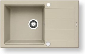 Pyramis 70083601 - Zlewozmywak kuchenny SPARTA PLUS LUX 78x48 cm granitowy/beżowy