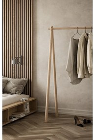 Naturalny stojak na ubrania z drewna sosnowego Hongi – Karup Design