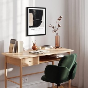Obraz 32x42 cm Sort Of Stone – Malerifabrikken