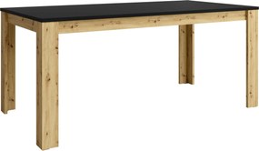 Stół MERIDIAN Czarny do Salonu Jadalni 180 x 90 x 78,7 cm, Prostokątny