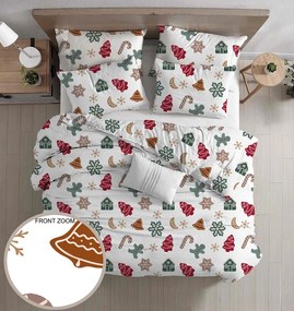 PrzytulneMieszkanie.pl PrzytulneMieszkanie.pl Pościel bawełniana HOLLY, biała Rozmiar pościeli: 70 x 90 cm | 140 x 220 cm