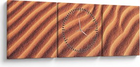 Obraz pustyni (z zegarem) (90x30 cm)