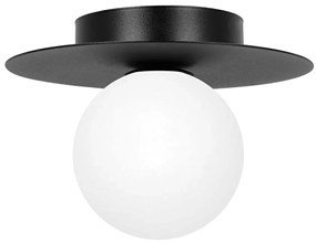 Czarna okrągła nowoczesna lampa sufitowa G1-D07