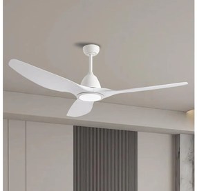 ZEVENTI - Wentylator sufitowy LED URBINO LED/20W/230V Wi-Fi Tuya biały + pilot